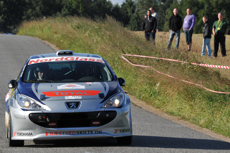 Kjeld Seidler og Marc Troels-Smith tog en klassesejr i Caramba Rally.